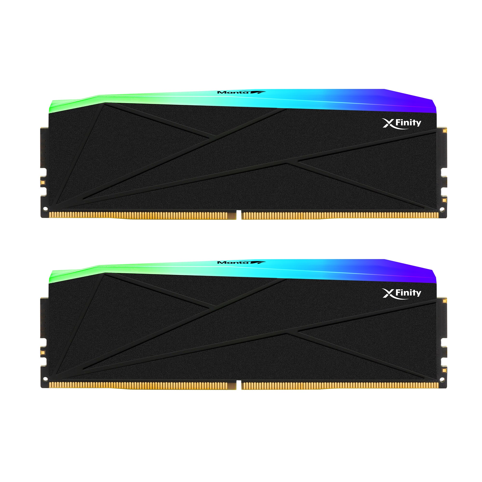 V-COLOR Manta XFinity RGB DDR5 64GB (32GB x 2) 6400MHz  XMP 3.0 & AMD EXPO CL32