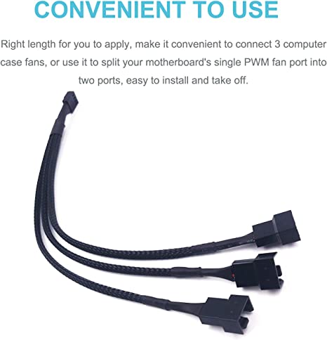 1 TO 3 PWM Fan Splitter Cable