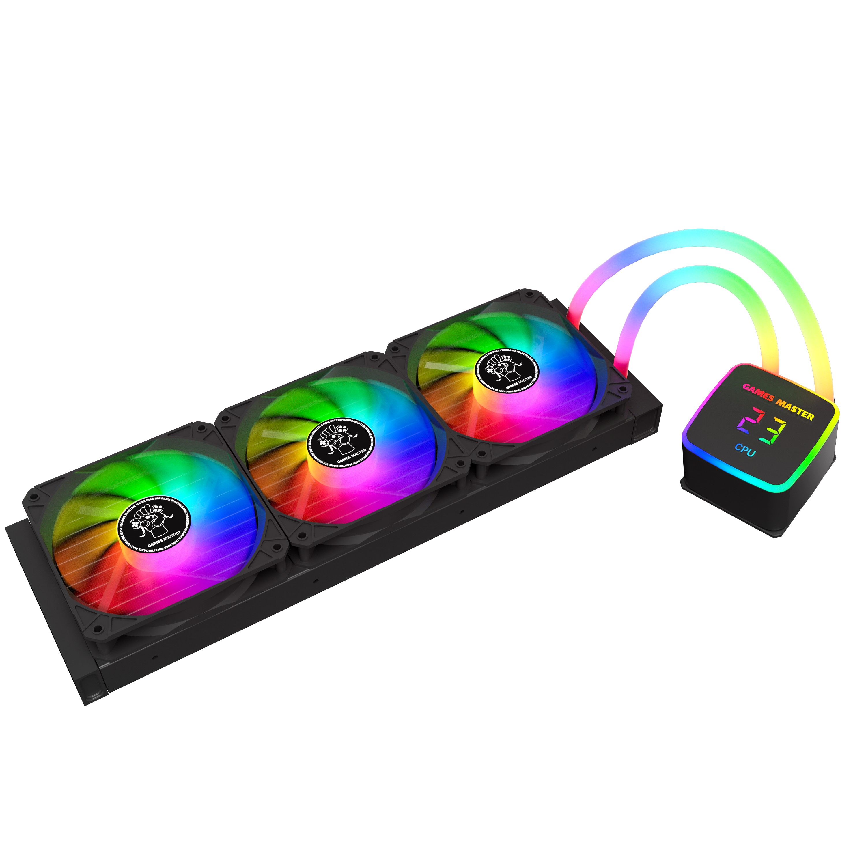 GAMES MASTER  LZ360 PLUS ARGB CPU Liquid Cooler - 2.4