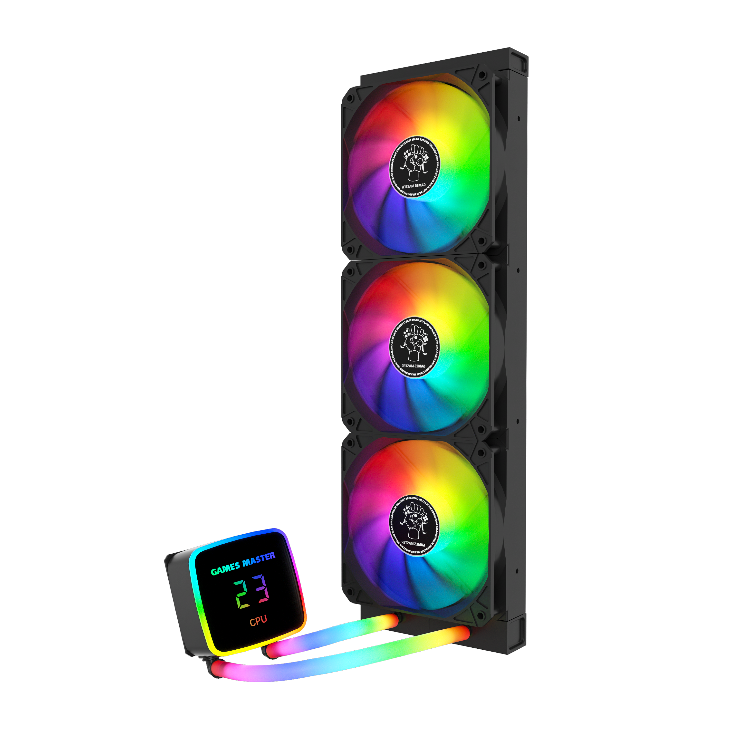GAMES MASTER  LZ360 PLUS ARGB CPU Liquid Cooler - 2.4