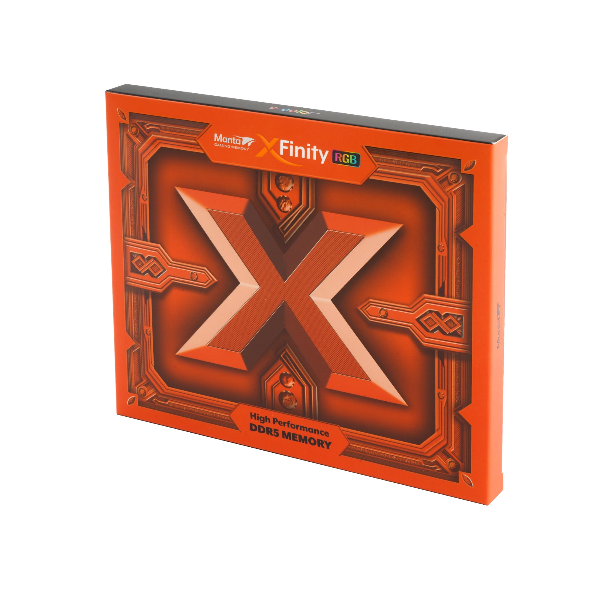V-COLOR Manta XFinity RGB DDR5 32GB (16GBx2) 7600MHz XMP 3.0 and AMD EXPO CL38