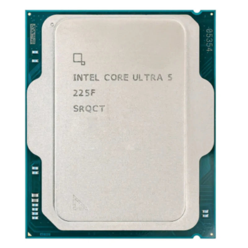 Intel  Core  Ultra 5 Processor 225F(10C/10T,20M Cache, up to 4.90 GHz) Tray