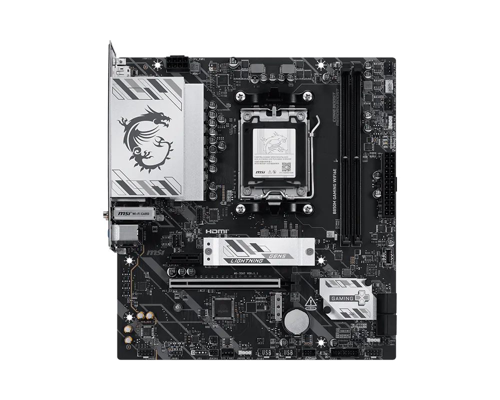 B850M GAMING WIFI6E